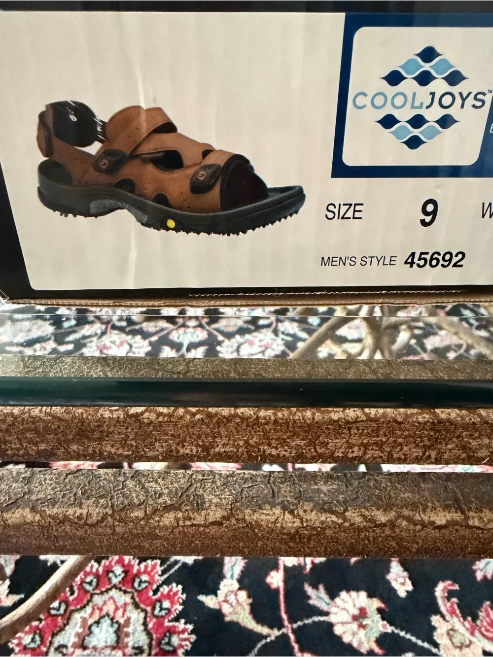 FootJoy Men’s Tan and Black Golf Sandals